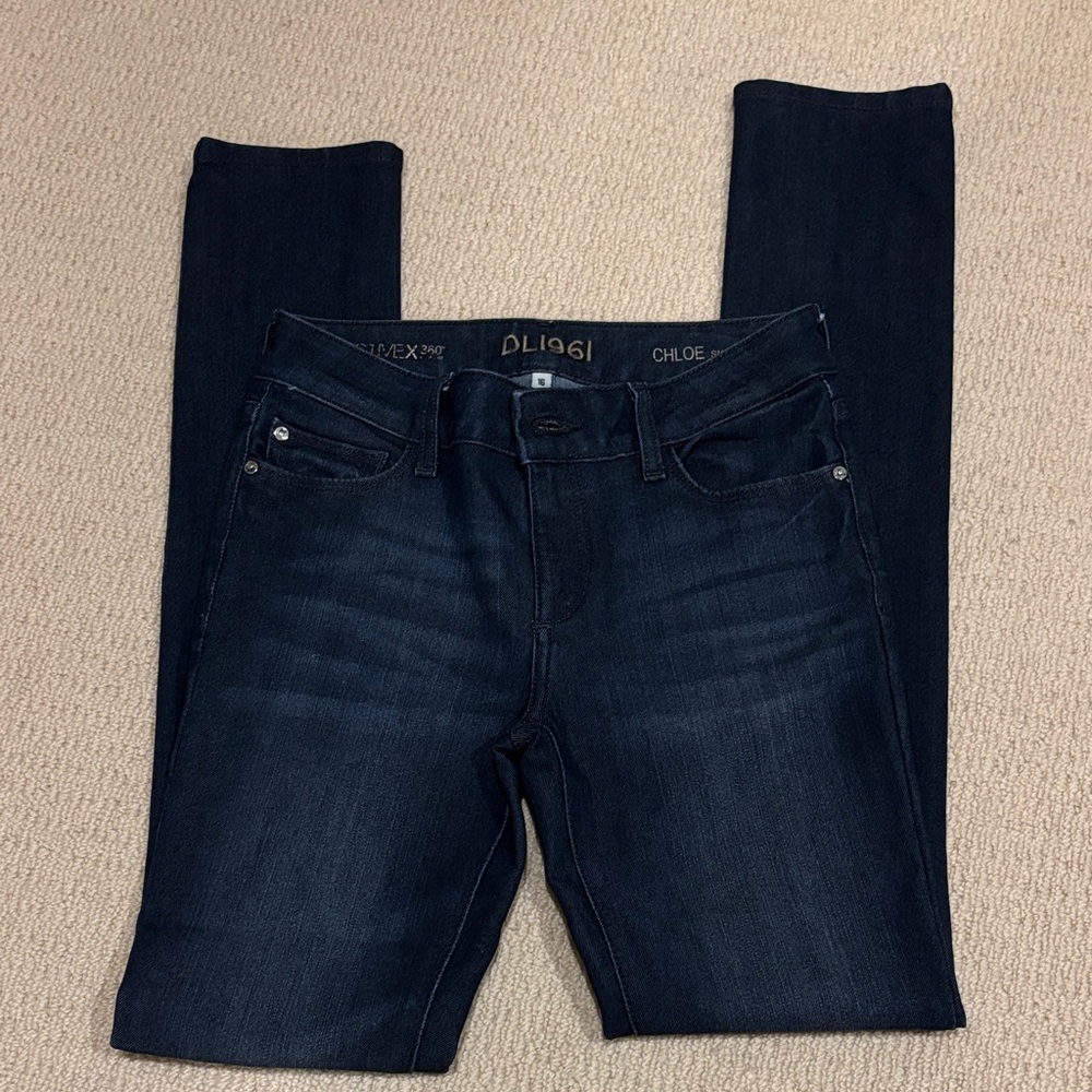 DL1961 Girla Dark Blue Skinny Jeans